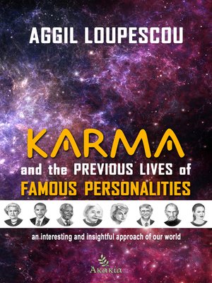 cover image of Karma and the Previous Life of Famous Personalities